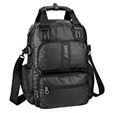 Mochila casual Pepe Jeans Bromley Negra 13,3"