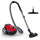 Philips Performer Compact FC8373/09 - Aspirador, Sistema con Bolsa, Deposito 3L, Facil de Limpiar