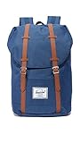 Herschel Retreat Classics Rucksack Unisex, Schwarz/Tan, Einheitsgröße 10066-00001-OS