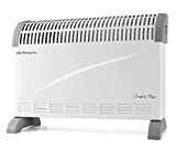 Orbegozo CV 2300 A Convector, 3 Niveles de Potencia, protección contra sobrecalentamiento, termostato Regulable, Asas de Transporte, 2000 W, Blanco