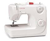 Singer 8280 Máquina de Coser Automática, 8 Puntadas, Color Blanco, 34 x 16 x 28 cm ; 7 Kg