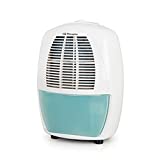 Orbegozo DH 1235 - Deshumidificador eléctrico con capacidad de 12 litros de deshumidificación diaria, depósito de 2.5 litros, conexión para desagüe y tanque con 2.5 litros