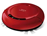 Taurus Striker Mini - Robot aspirador; 14.4 V; diámetro 23;5 cm; autonomía 75 min; compacto; antiralladuras; 2 cepillos laterales; sensores anticaída; color rojo