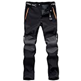 LHHMZ Pantalones de Senderismo al Aire Libre para Hombre Cómodo Transpirable Pantalones para Caminar Primavera otoño Verano Pantalones Casuales