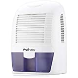 Pro Breeze Deshumidificador 1500 ml Pequeño y Portátil. Elimina, Humedad y Moho de Habitaciones, Baños y Áreas Medianas y Pequeñas. Bajo Consumo y Auto Apagado