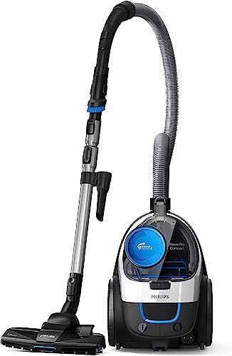 Philips PowerPro Compact Serie 3000 Aspirador de Mano sin Bolsa - 900 W, con Depósito, Filtro HEPA y Boquilla TriActive (FC9332/09)