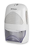 Orbegozo DH 600 - Deshumidificador, deshumidificación 0,6 L diarios, tanque de 2 litros, apagado automático, indicadores luminosos, 72 W