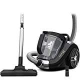 Rowenta Aspiradora Cyclonic Power XXL RO4825 aspiradora sin bolsa de 2,5 L,diseño compacto, motor EffiTech, depósito de suciedad de 2,5L,tecnología ciclónica, cabezal de alta eficiencia, cable de 6,2m