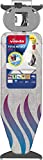Vileda 159255 Total Reflect Plus - Tabla de planchar grande, altura regulable 74 - 97 cm, con funda metálica para planchado más rápido, medidas: 130 x 44 cm, Colores surtidos
