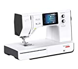 Bernette Máquina de coser por ordenador B77, pantalla táctil de color y doble transporte, incluye 500 puntadas