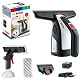 Bosch GlassVAC - Limpiador de cristales a batería con accesorios (3.6 V, 2.0 Ah, batería incluida)