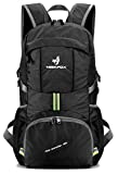 NEEKFOX Mochila ligera y compacta para viaje, excursionismo o uso diario, Mochila para acampar plegable de 35 L, Mochila deportiva ultraligera para exteriores