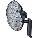 CasaFan Ventilador Greyhound WV 45 FB para montaje en la pared 304523, negro