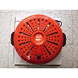 IGLESIAS Brasero electrico bn 4 Calor Negro bajo Consumo (Rojo)