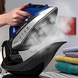 Prolectrix Plancha de Vapor inalámbrica EF0274BGP-VDE 2-in-1 con Enchufe Europeo, 2600 W, Calentamiento de 25 Segundos, Filtro antical, función antigoteo, depósito de Agua de 300 ml