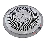 Bastilipo 2437 B-800-Brasero de Seguridad (contra Quemaduras y Anti Incendios) 400/800W de Potencia, bajo Consumo eléctrico, Calor Negro Thermal Disc + Sistema Black diode