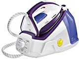 Bosch TDS6080 Serie | 6 Centro de planchado, 2.400 W, 6 bares de presión, color blanco y violeta