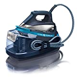 Rowenta DG8961F0 Silence Steam Extreme - Centro de planchado de 6,5 bares, autonomía ilimitada, golpe de vapor 420 g/min, silencioso con suela Microsteam Laser 400, función Eco, calentamiento rápido