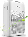 Aiibot Purificador de Aire con Filtro HEPA Carbón Activado,hasta 80 m² para 99,97% Polvo,Olor,Pelos Animales,Humo,Alérgenos en Aire, Función de Temporizador, CADR 280m³/h.