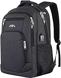 YAMTION Mochilas Escolares Hombre Mochila para Portátil Antirrobo con Puerto de Carga USB