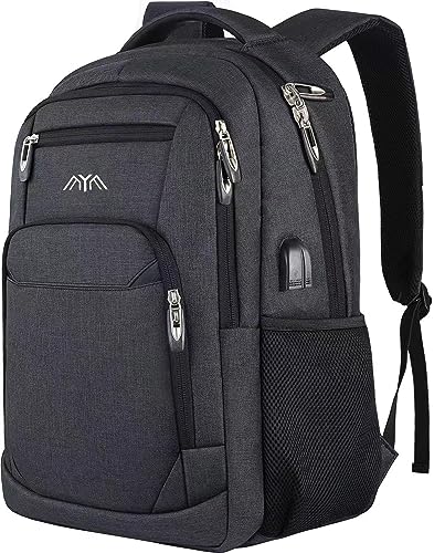 YAMTION Mochilas Escolares Hombre Mochila para Portátil Antirrobo con Puerto de Carga USB YAMTION Mochilas Escolares Hombre Mochila para Portátil Antirrobo con Puerto de Carga USB