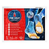 THE HEAT COMPANY Calentadores Pies - 5 Pares - Extra CÁLIDO - Adhesivo - 8 Horas de pies Calientes - Calor instantáneo - Activado por Aire - Puro Natural - para Todos Las Tallas