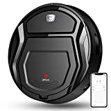 LEFANT Robot Aspirador 1500Pa con Robots Aspiradores de 500 ml, con tecnología Sensor de colisión 6D Mejorado,Ideal para Pelo de Animales, alfombras y Suelos Duros,WiFi/Alexa/App,Negro,M201