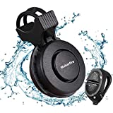 Makerfire Timbre de Bicicleta, de 120 db, con Certificado CE y ROHS, 3 Modos de Sonido, USB, Recargable, IP65, Resistente al Agua, para Bicicleta de, Negro